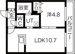 Fons発寒南（フォンス）の間取り画像