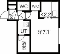 Activat南郷13丁目スクエア（アクティベイト）の間取り画像