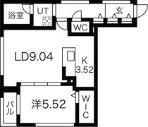 HGS山鼻IIの間取り画像