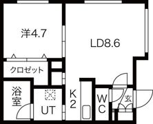 エターナルステージの間取り画像