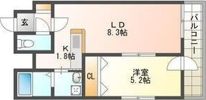 ラフィナート美園の間取り画像