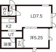 レグルス麻生の間取り画像