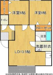 緑丘ハイツB棟の間取り画像