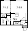 Premiere二十四軒WESTの間取り画像