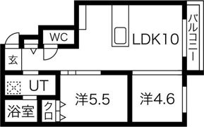 PINN N13E8の間取り画像
