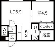 ル・ファール南6条 イーストの間取り画像