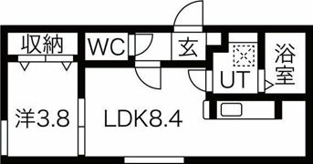 ユーゴーズS5の間取り画像