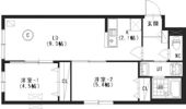 INFINITY平岸の間取り画像