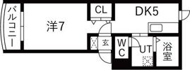 QBIG白石の間取り画像