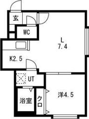 アウルの杜宮の沢の間取り画像