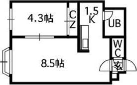 カサブランカの間取り画像