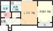 マープル平岸の間取り画像