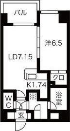 NCウィング菊水の間取り画像