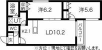 ウエストヴィレッジの間取り画像