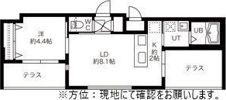 The gate of Huga（ザゲイトオブヒューガ）の間取り画像
