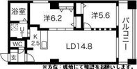 モンブリック琴似IIの間取り画像