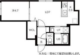 Ritz GRANDE N23の間取り画像