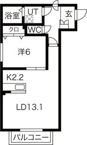 ポラリス中島公園の間取り画像