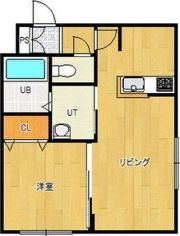 デイズ環状通東の間取り画像