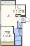 シエル新札幌の間取り画像