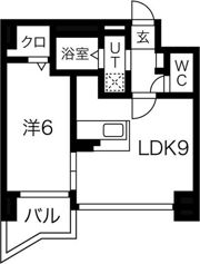 feuilles vertes AJ（ヒューベルエージェー）の間取り画像