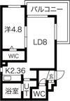 LAURUSの間取り画像