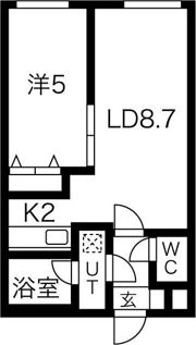ecoa豊平公園の間取り画像