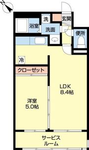 フェアモント山の手の間取り画像