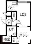 グランドサクセス平岸の間取り画像