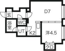 リバーサイドIの間取り画像