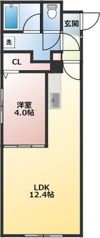 メゾンサクラの間取り画像