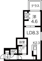 ASTER SOLANA（アステールソラーナ）の間取り画像