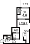 ASTER SOLANA（アステールソラーナ）の間取り画像