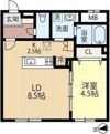 Salute南平岸の間取り画像