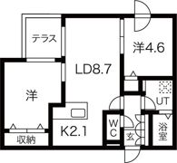 E-horizon N17の間取り画像