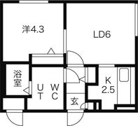 タカライーストヒルズの間取り画像