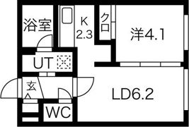 Lichtrare麻生（リヒトラーレ）の間取り画像