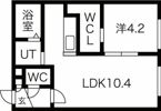 bonheur栄通の間取り画像