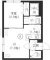 デコラティエ福住の間取り画像