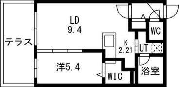 Tierra二十四軒（ティエラ二十四軒）の間取り画像