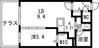 Tierra二十四軒（ティエラ二十四軒）の間取り画像