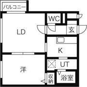 エルサコート澄川の間取り画像