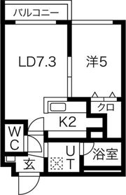 Ruk-A円山の間取り画像