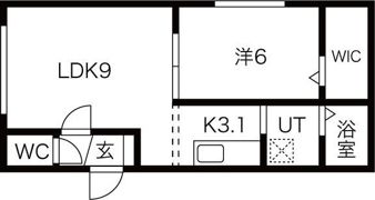グランメールアーバンIIの間取り画像
