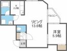 ibiza中島公園の間取り画像