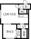 Alegria発寒南（アレグリア）の間取り画像