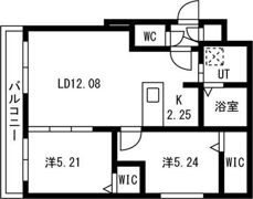 ラピスブラオ東区役所前の間取り画像