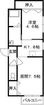 オルタナティブN17の間取り画像