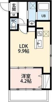パルクヴィレN21の間取り画像