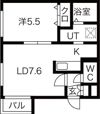 MTガーデン発寒南IIの間取り画像